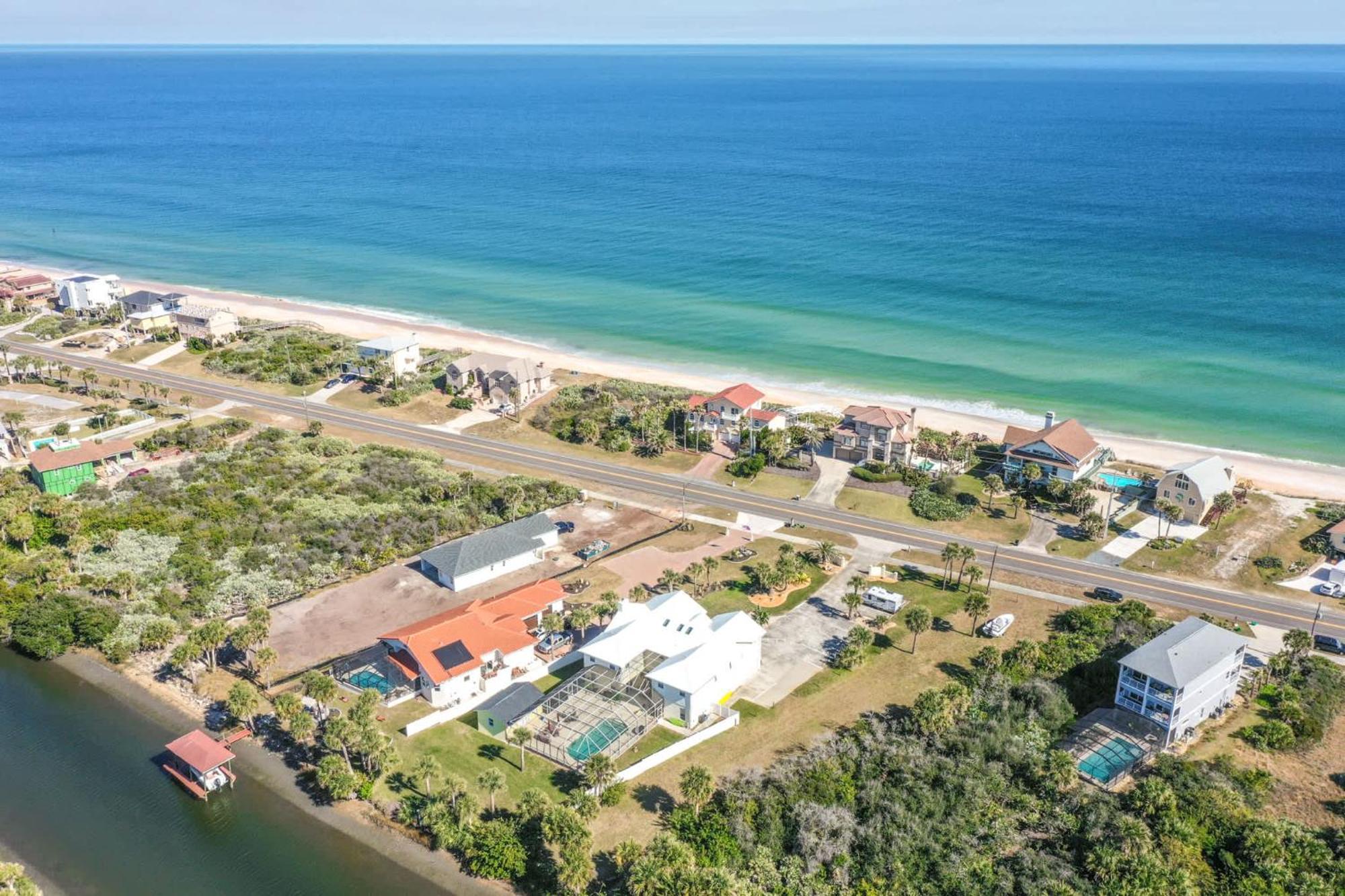 Flagler Beach Bed And Breakfast Pool Jaccuzzi Suite Exterior foto