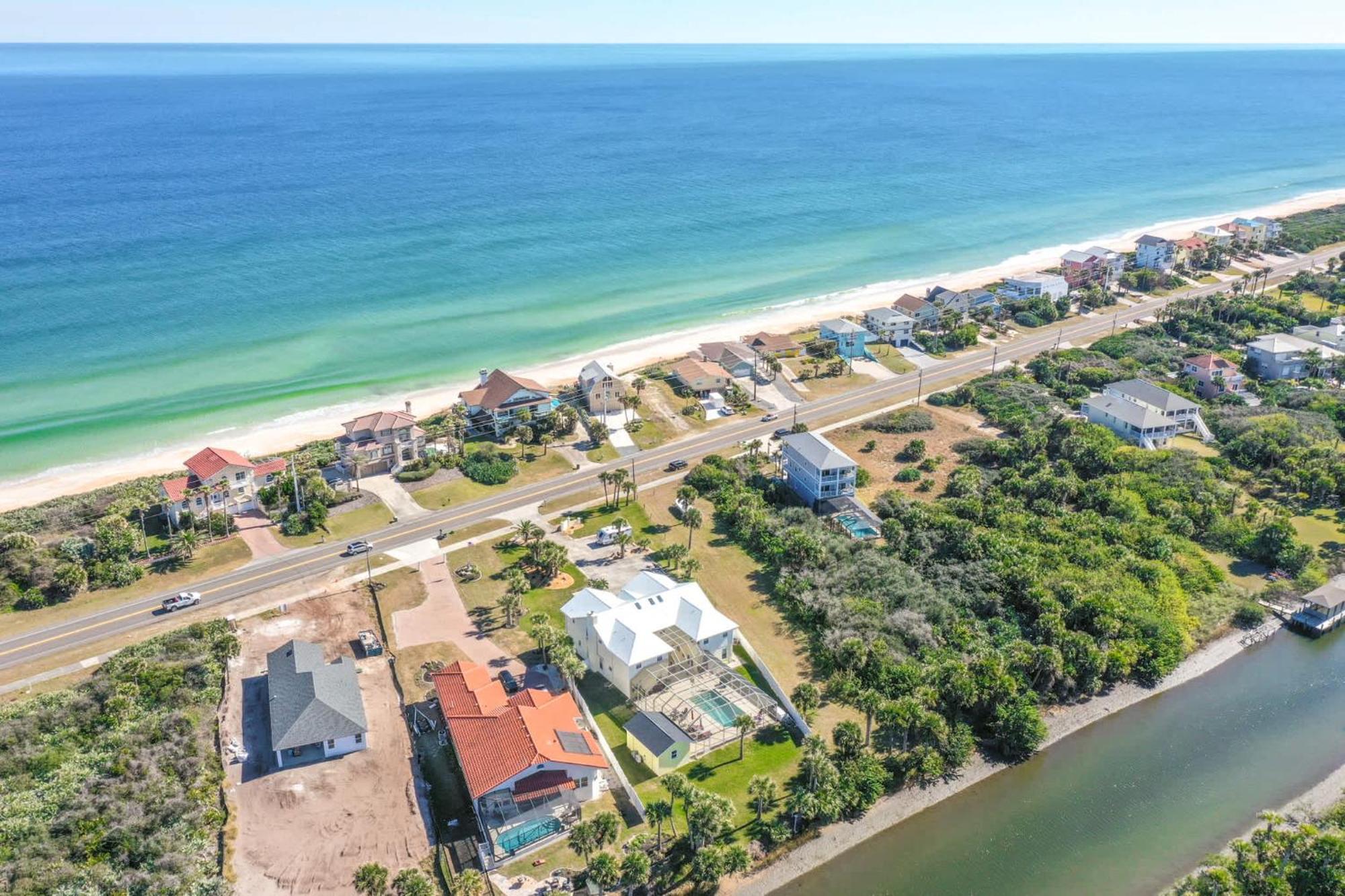 Flagler Beach Bed And Breakfast Pool Jaccuzzi Suite Exterior foto