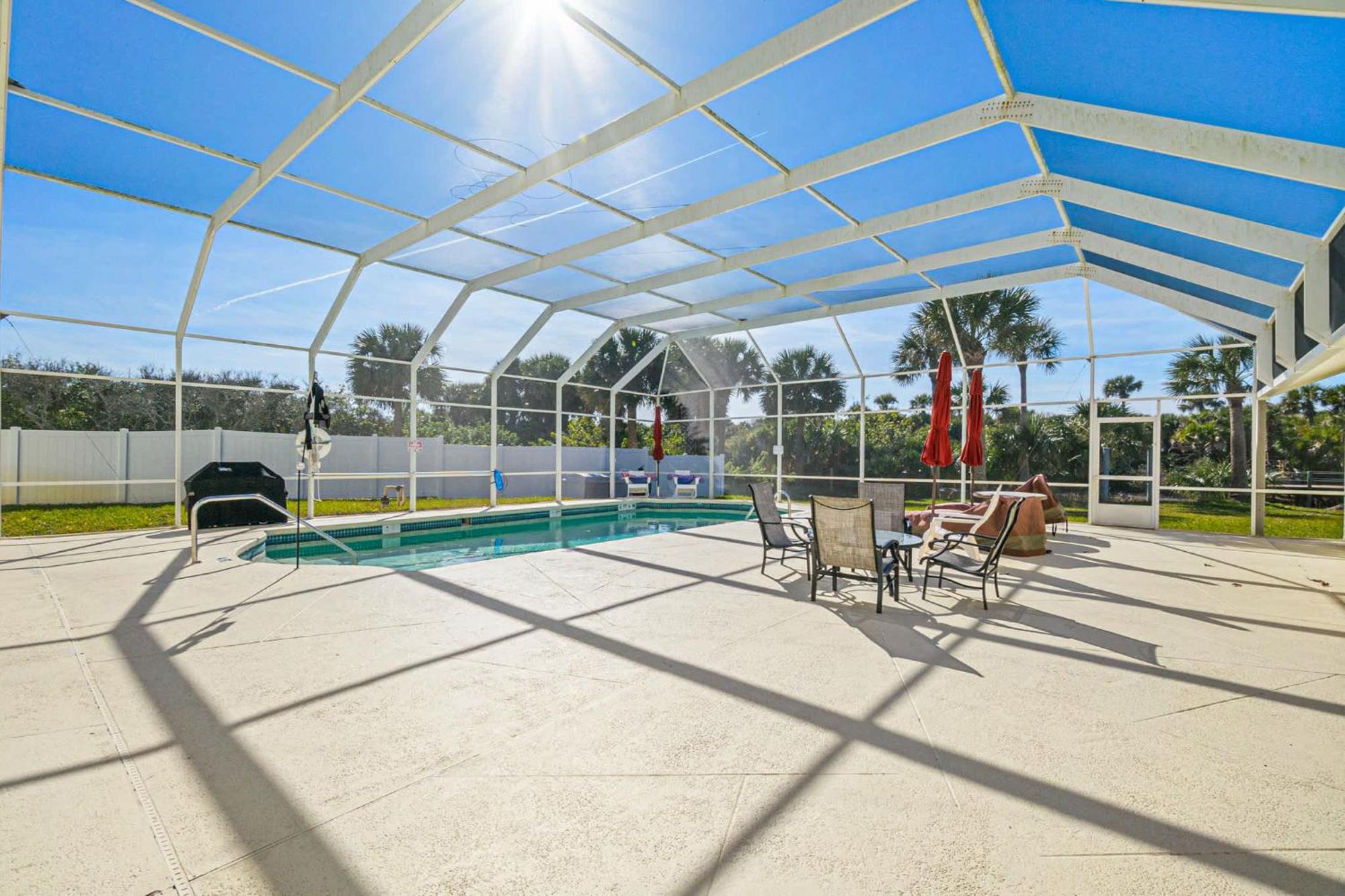 Flagler Beach Bed And Breakfast Pool Jaccuzzi Suite Exterior foto