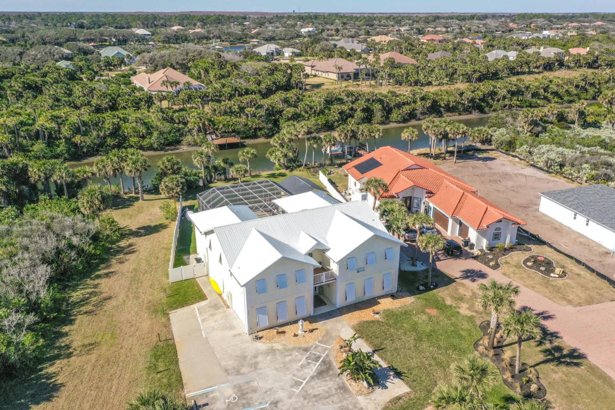 Flagler Beach Bed And Breakfast Pool Jaccuzzi Suite Exterior foto
