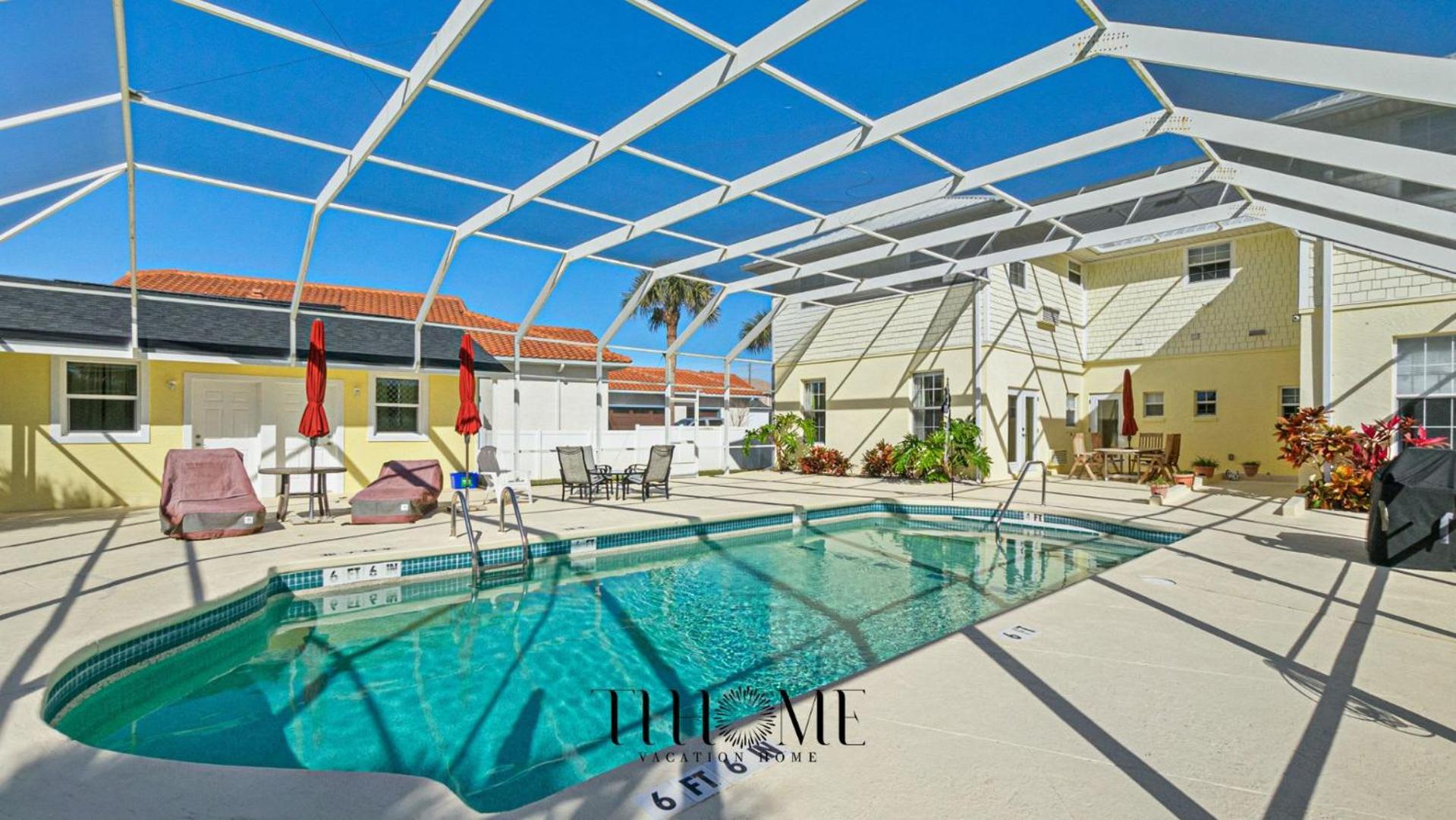 Flagler Beach Bed And Breakfast Pool Jaccuzzi Suite Exterior foto